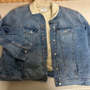 Sherpa lined Jean jacket